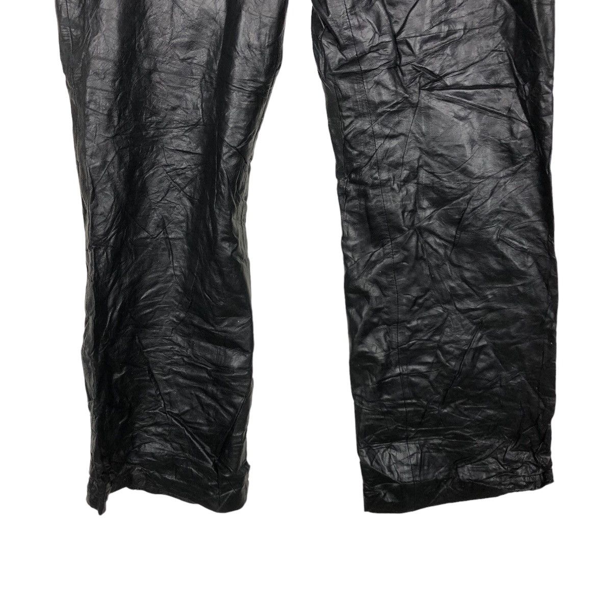 Genuine Leather 🔥Rare Genuine Leather Racing Pants Inspire Rick Owens Size US 28 / EU 44 - 4 Thumbnail
