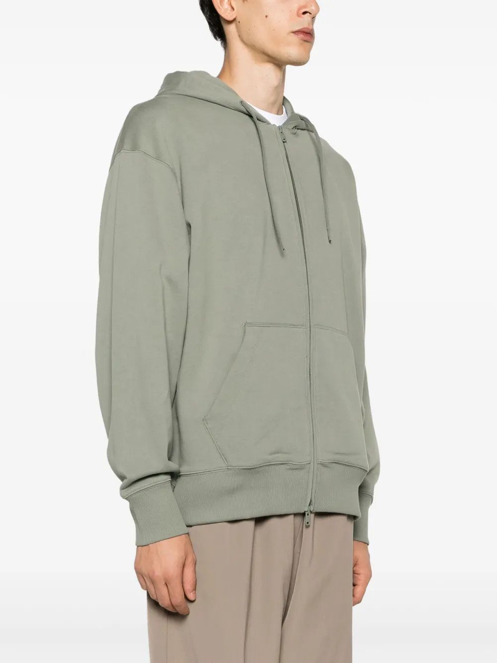 Y-3 o1y0525 Hoodie in Sage Green Size US XL / EU 56 / 4 - 2 Thumbnail
