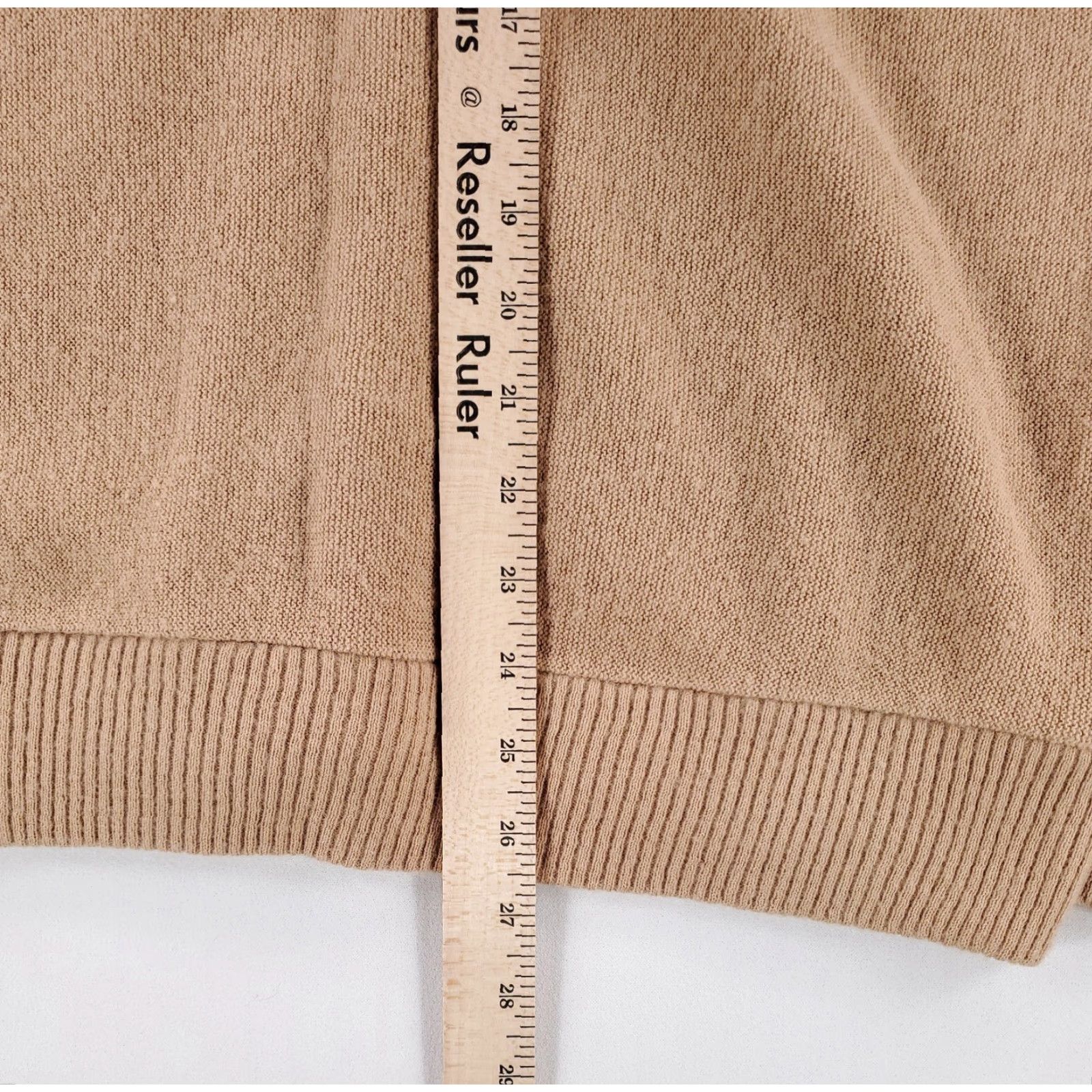 Vintage VINTAGE Arnold Palmer Robert Bruce Tan Cardigan Sweater Mens L Size US L / EU 52-54 / 3 - 7 Thumbnail