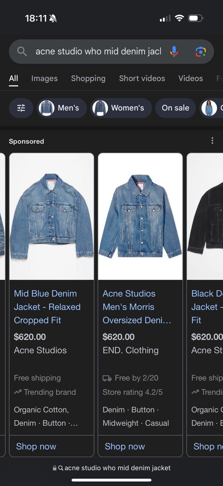 Acne Studios Acne Studios Who Mid Vintage Denim Jacket Size US S / EU 44-46 / 1 - 13 Thumbnail