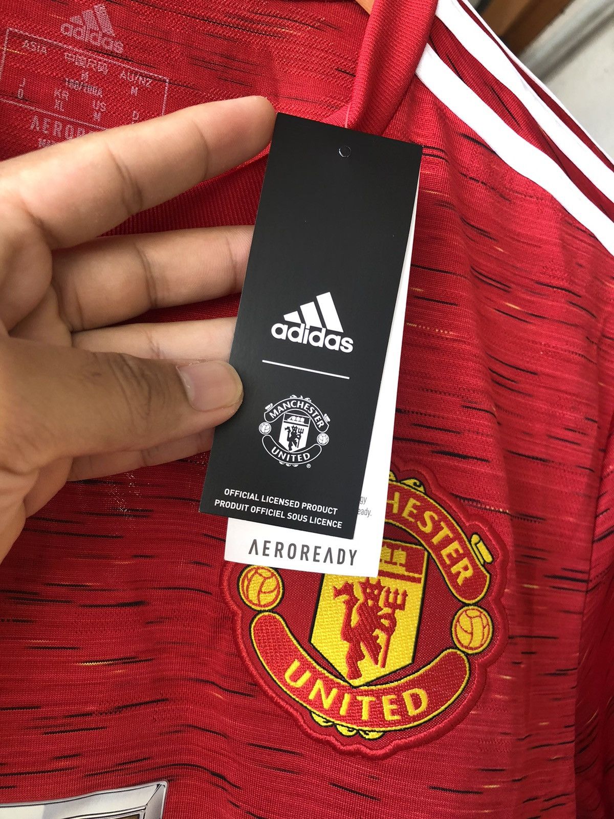Adidas Authentic❗️Adidas Manchester United Jersey Size US M / EU 48-50 / 2 - 8 Thumbnail