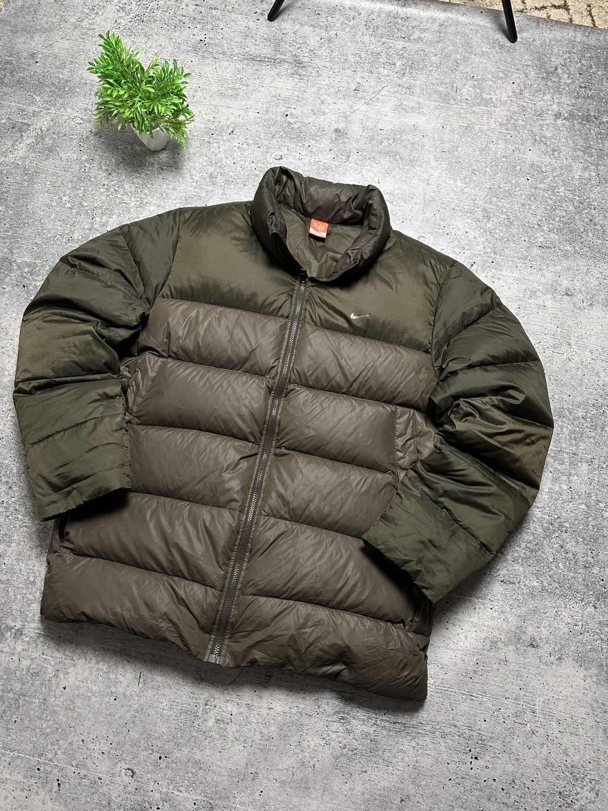 Nike Vintage Nike Ski Down Puffer Winter Y2K Jacket Gorpcore Size US XXL / EU 58 / 5 - 3 Thumbnail