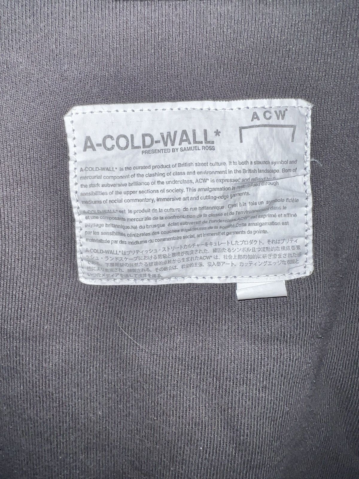 A-COLD-WALL* A cold Wall Double Sweatshirt Size US L / EU 52-54 / 3 - 3 Thumbnail