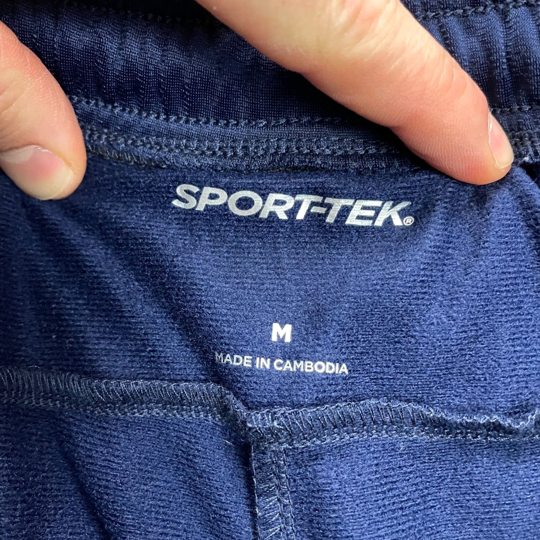 Vintage VINTAGE Sport-Tek Track Sweatpants Women Medium Blue Elastic Waist Active Athletic 28x29 Size 32" / US 10 / IT 46 - 7 Thumbnail