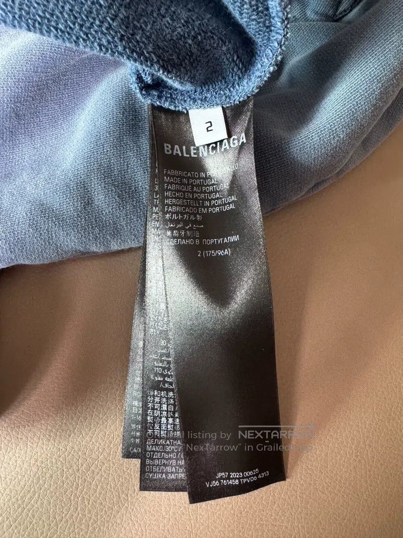 Balenciaga Balenciaga Gradient Washed Sweatshirt Size US M / EU 48-50 / 2 - 4 Thumbnail