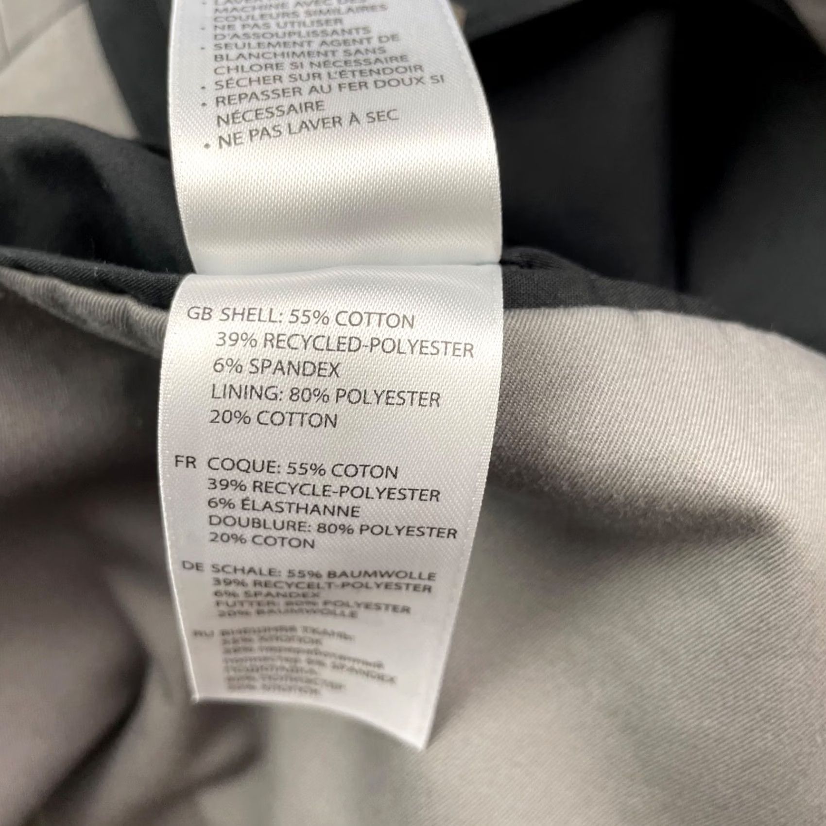 Vintage Oak Hill Men’s FIT By DXL Performance Blazer 2-Button Gray 3XLT / 54L 56L Big & Tall Regular Blazer Mens Gray Jacket Size 48R - 7 Thumbnail