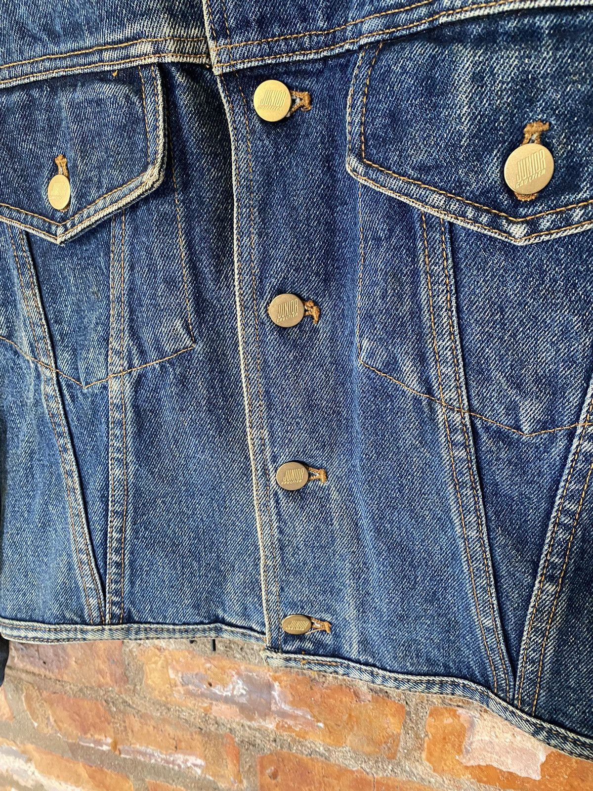 Jean Paul Gaultier 1988 JPG lace up crop denim Jacket Size M / US 6-8 / IT 42-44 - 8 Thumbnail