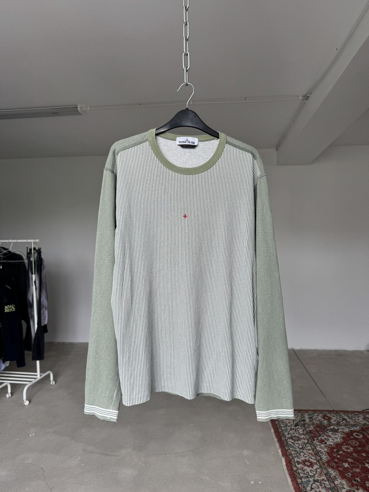 Stone Island Stone Island Marina Longsleeve Stripped Size US L / EU 52-54 / 3 - 3 Thumbnail