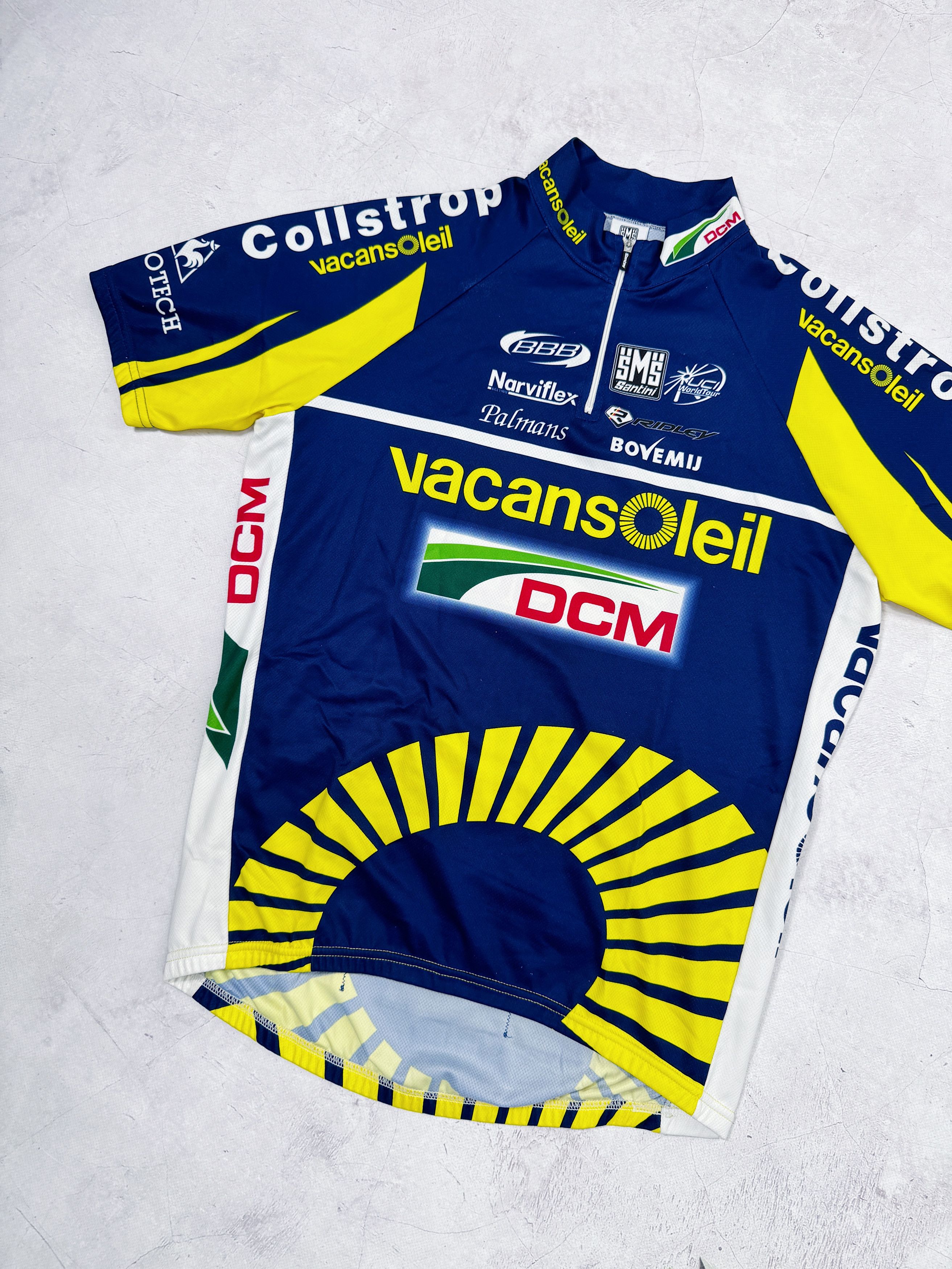 Sports Specialties Santini Cycling Jersey VacansOleil DCM Uci Pro Tour Size US M / EU 48-50 / 2 - 2 Thumbnail