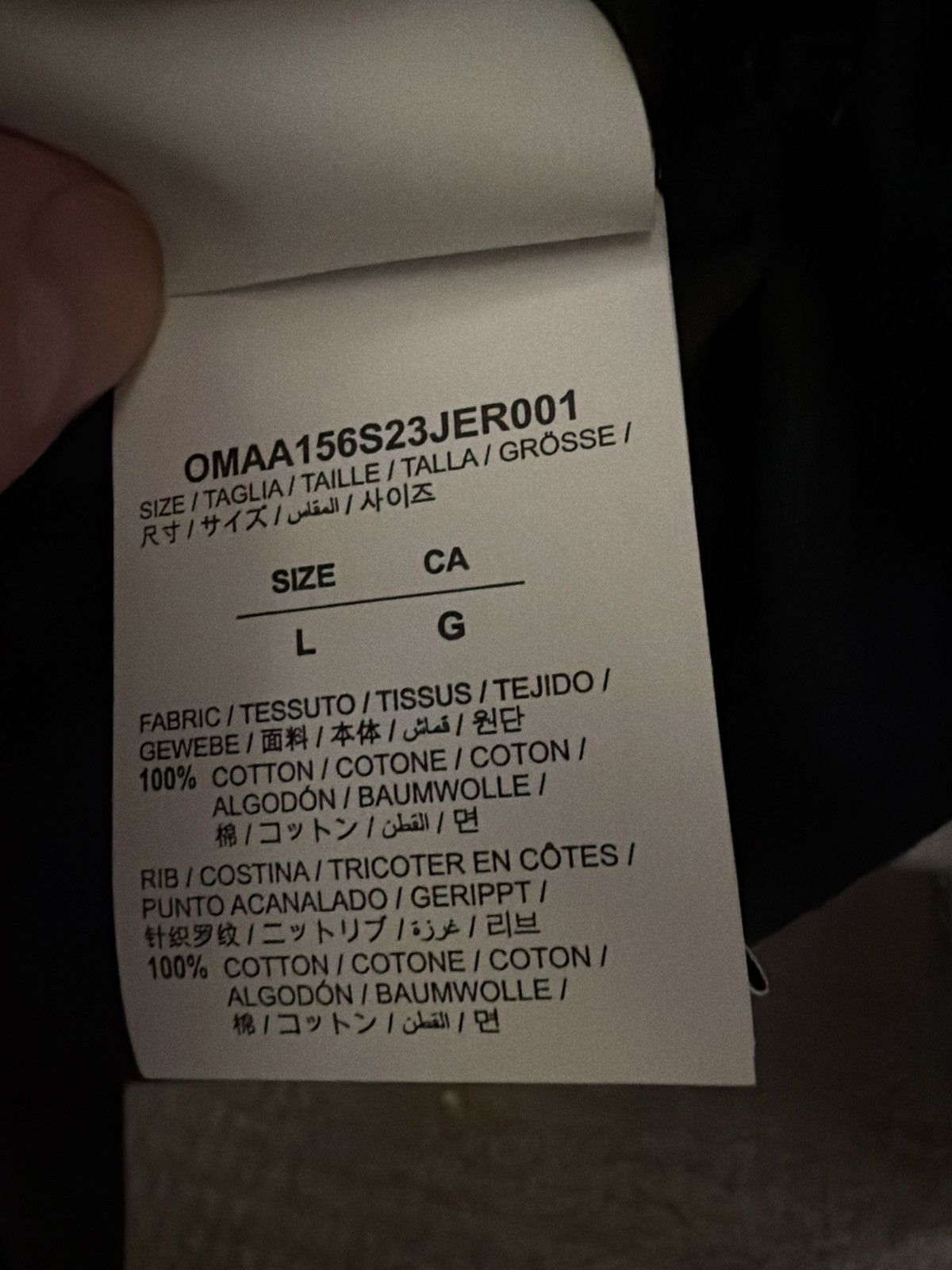 Off-White Off-White Exactly The Opposite “This and That” T-Shirt Size US L / EU 52-54 / 3 - 7 Thumbnail