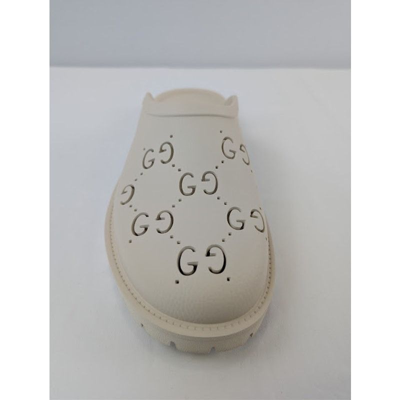 Gucci o1rshd1 GG Monogram Back Open Slip-On Sandal Size: 13.5 Size US 14 / EU 47 - 15 Thumbnail