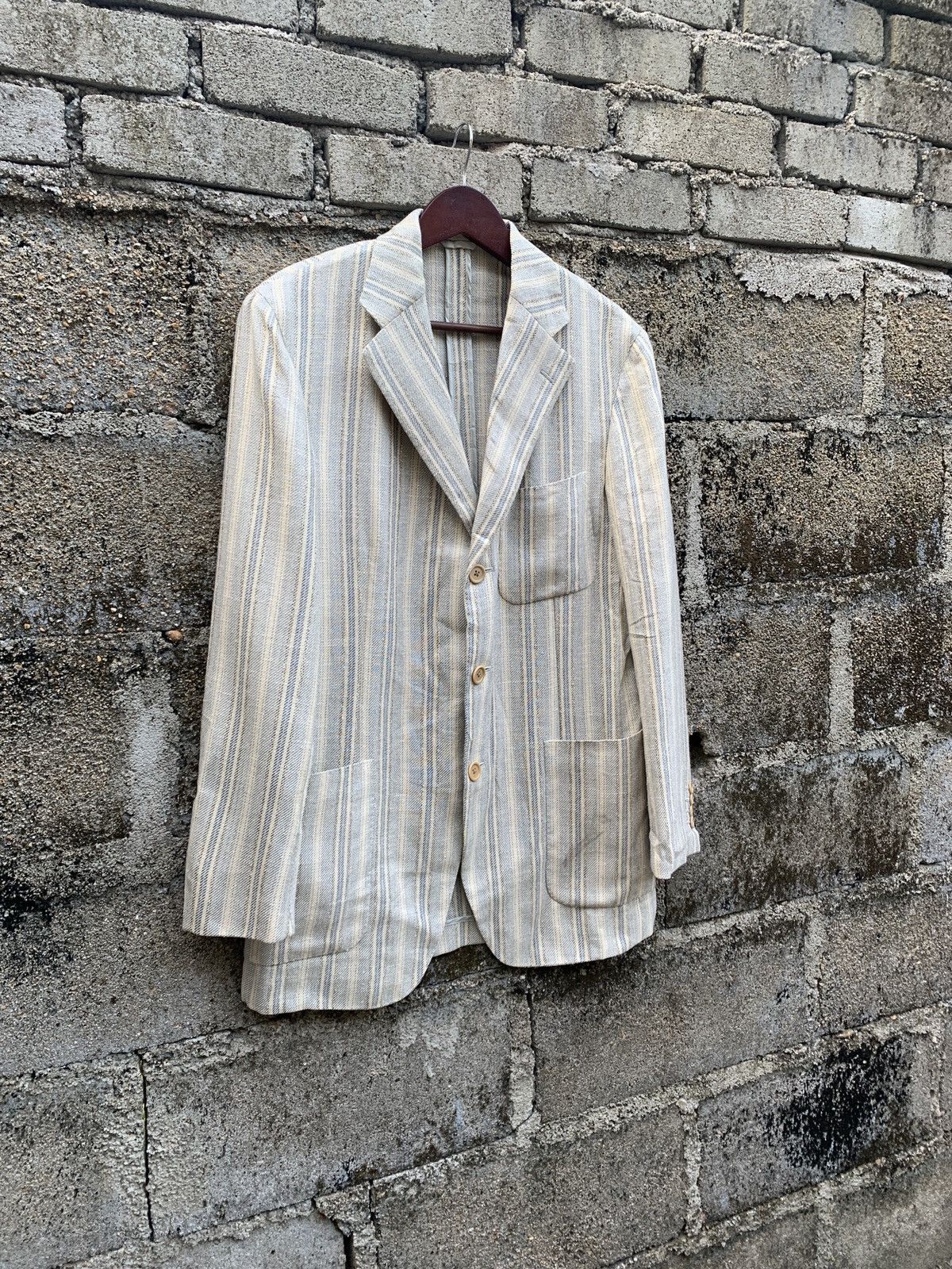Herno × Vintage Vintage Herno Blazer Jacket Size US M / EU 48-50 / 2 - 2 Thumbnail