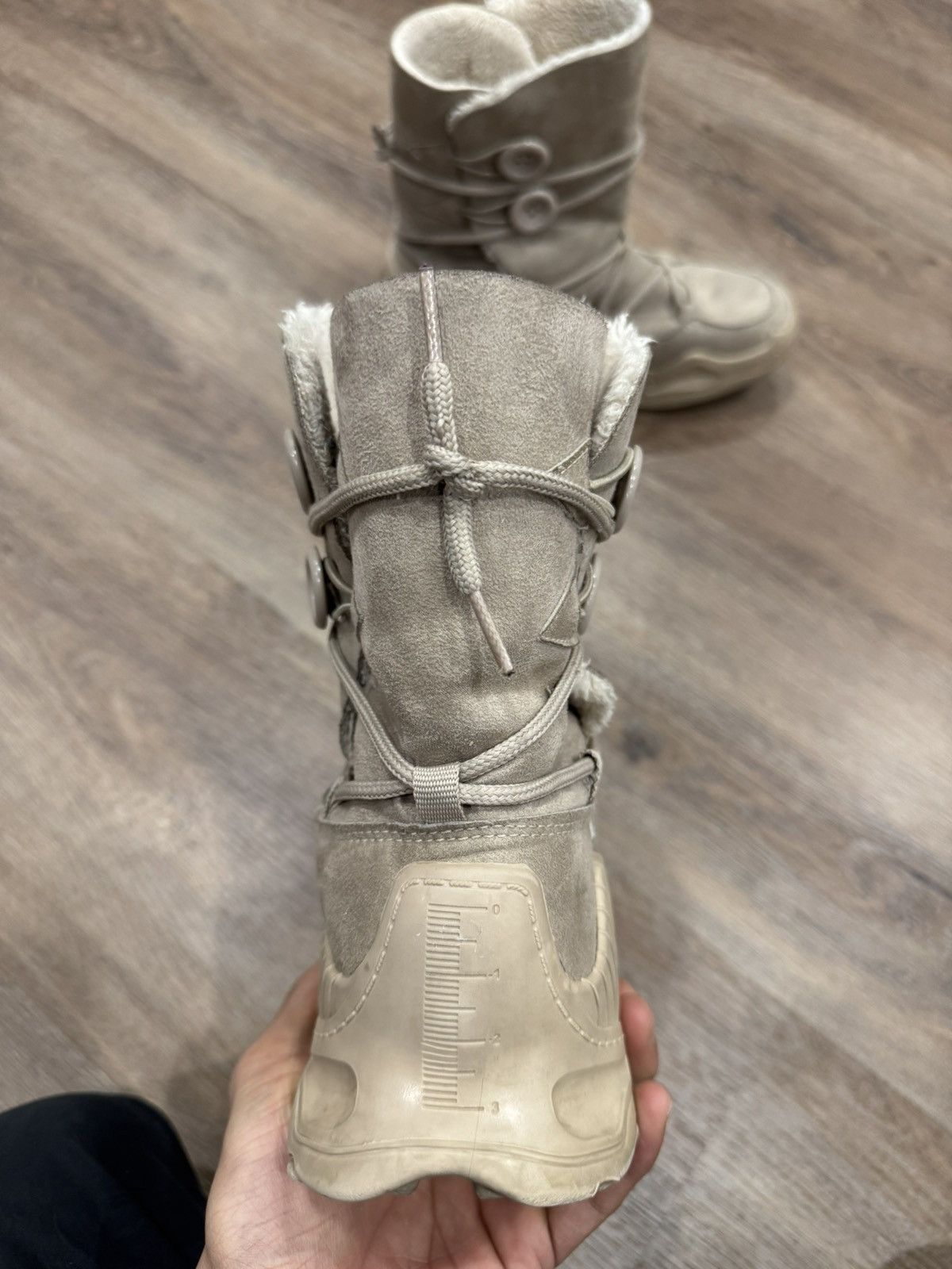 Off-White Off-White™ DDSY-1000 Suede Boots – 2013 Virgil Abloh Archive Size US 9 / IT 39 - 10 Thumbnail