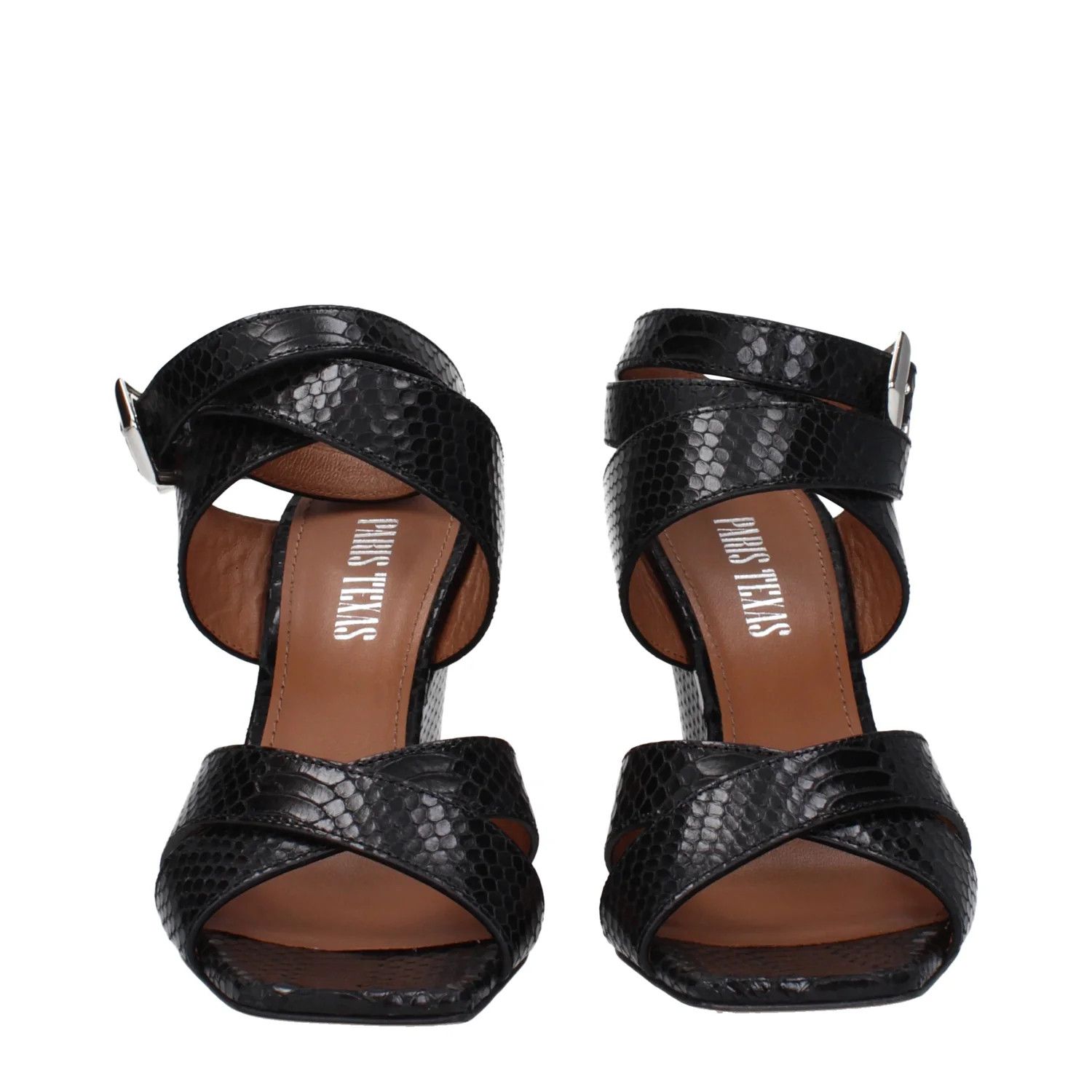 Paris Texas ob1o1e1124 Leather Sandals in Black Size US 8 / IT 38 - 3 Thumbnail