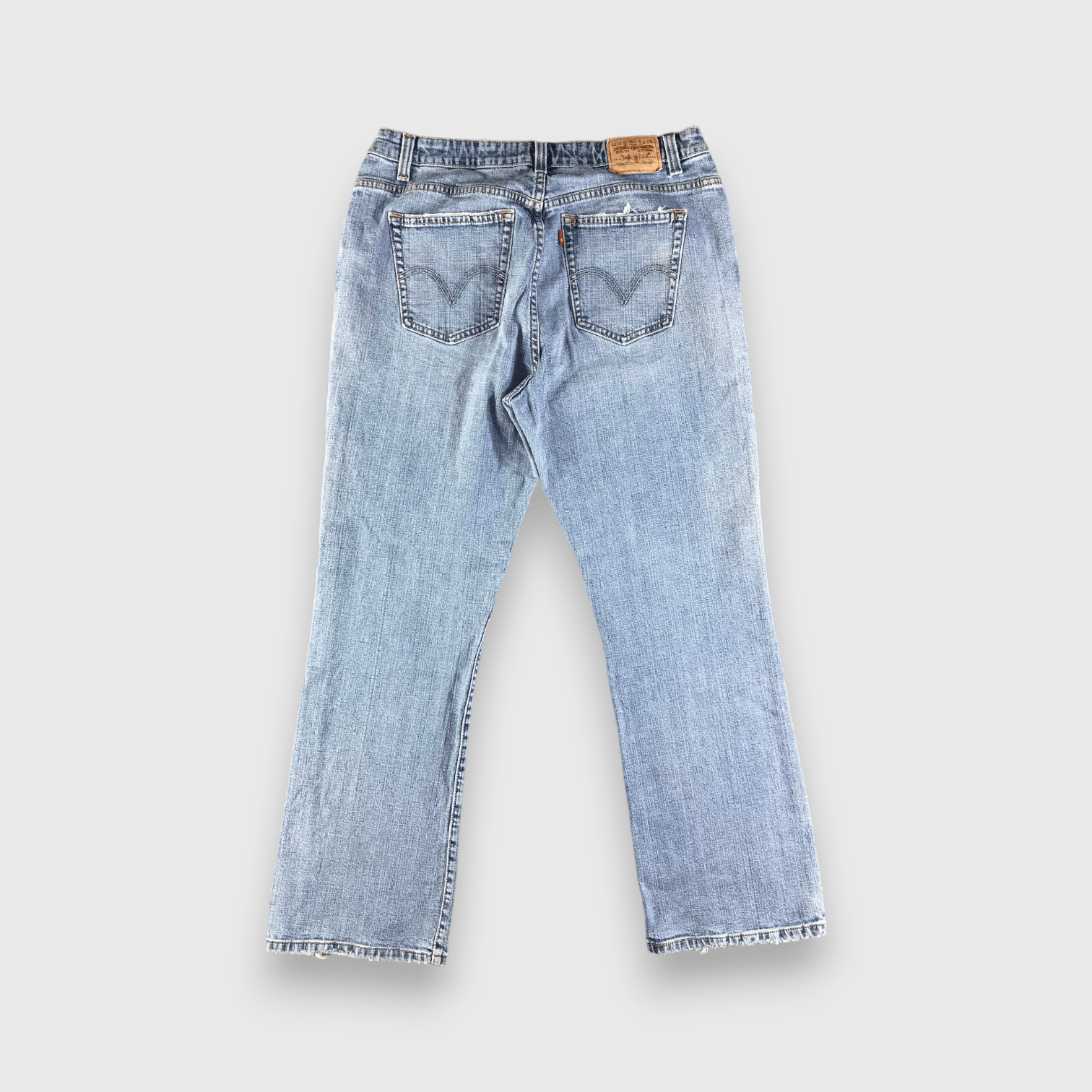 Levi's Vintage Blue Wash Levis Jeans-J3529 Size 36" / US 14 / IT 50 - 2 Thumbnail