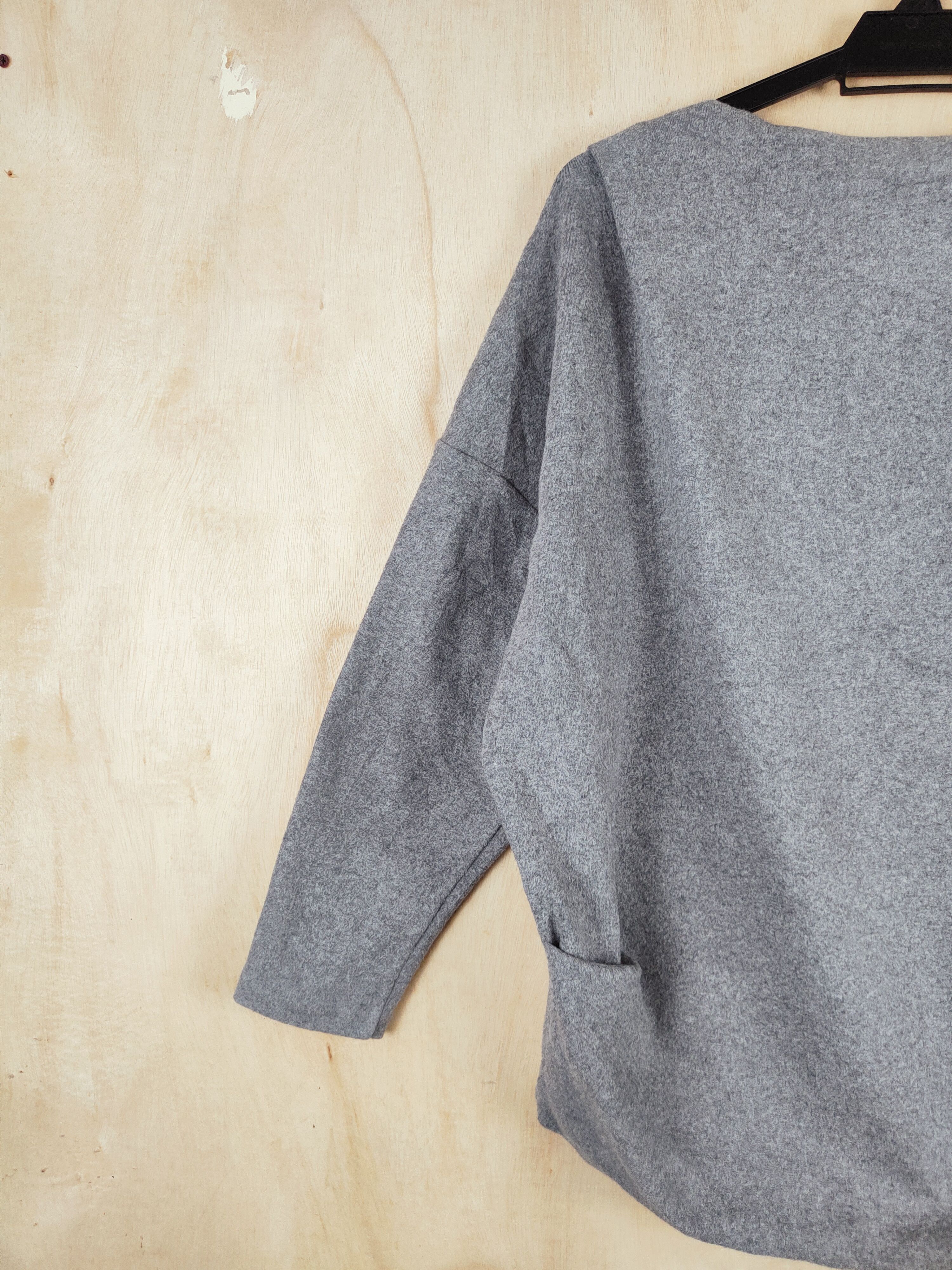 Japanese Brand × Vintage KBF Gray Sweatshirts #S2599 Size L / US 10 / IT 46 - 10 Thumbnail