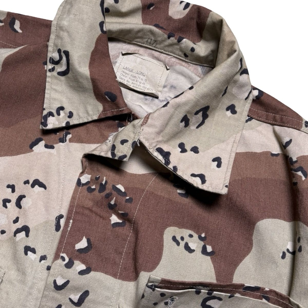 Other Military Desert Camo Coat Size Large Long Chocolate Chip Size US L / EU 52-54 / 3 - 3 Thumbnail