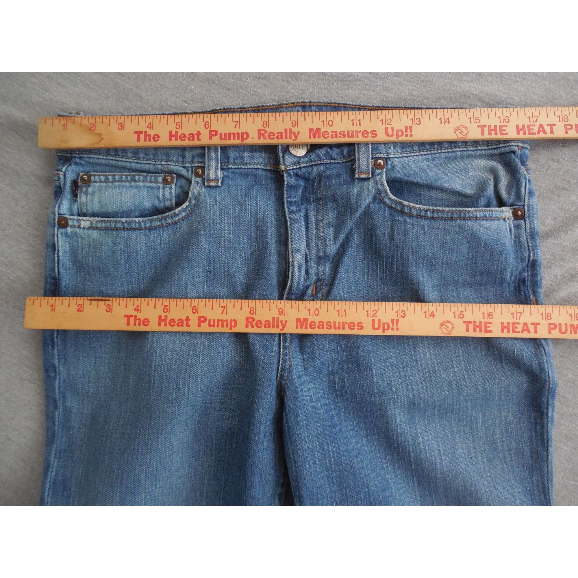 Ralph Lauren Ralph Lauren Company Jeans Women Sz 12X30 Blue Denim Bootcut Size 34" / US 12 / IT 48 - 3 Thumbnail