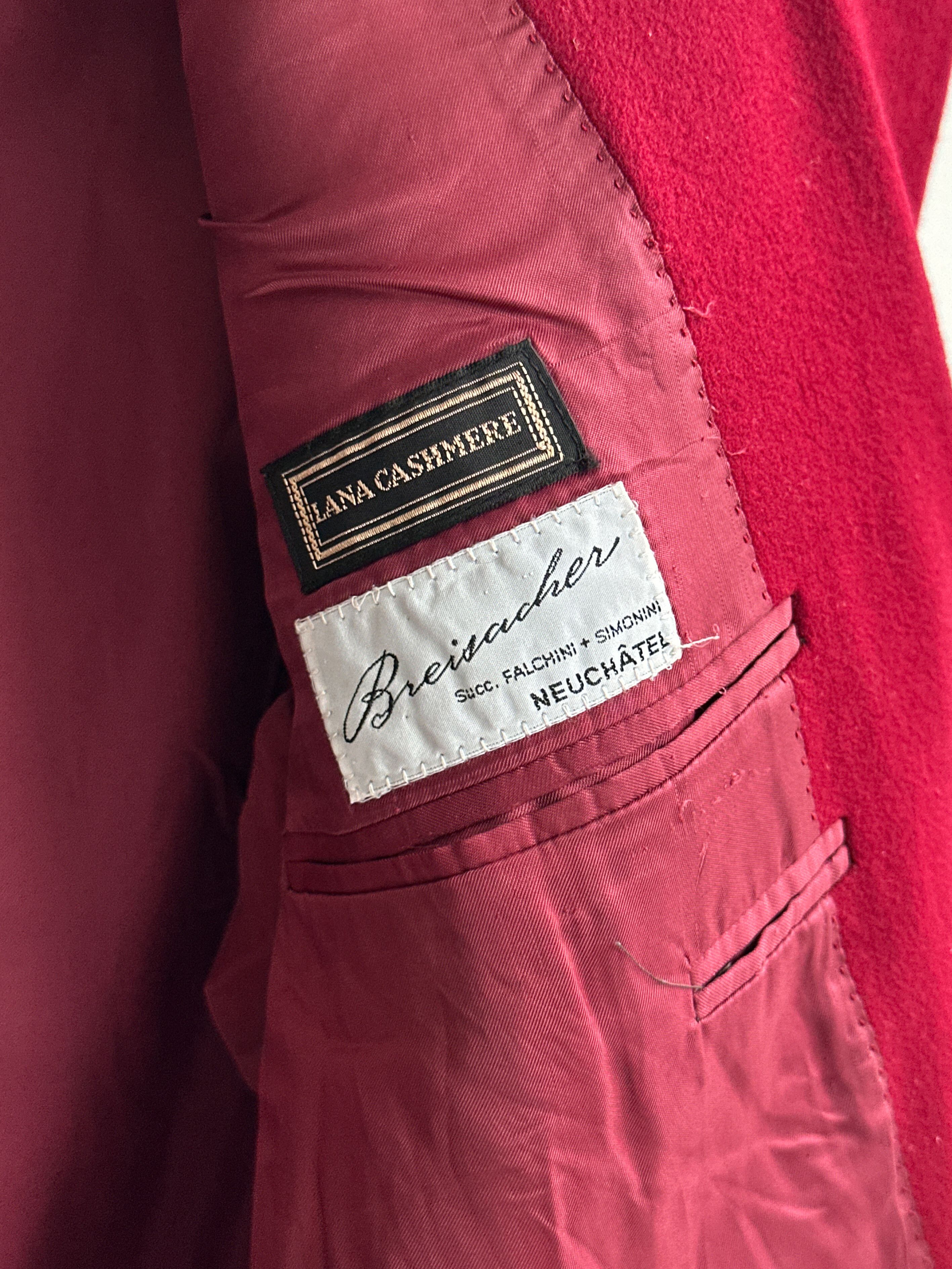 Canali Canali Red Blazer Size 50R - 9 Thumbnail