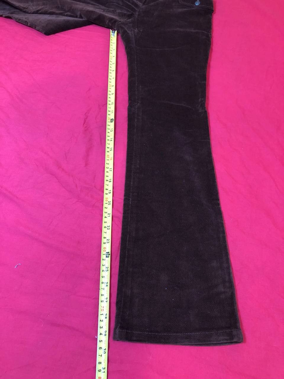 Dolce & Gabbana Vintage Dolce Gabbana Velvet flared Pants Women's Size 28" / US 6 / IT 42 - 14 Thumbnail
