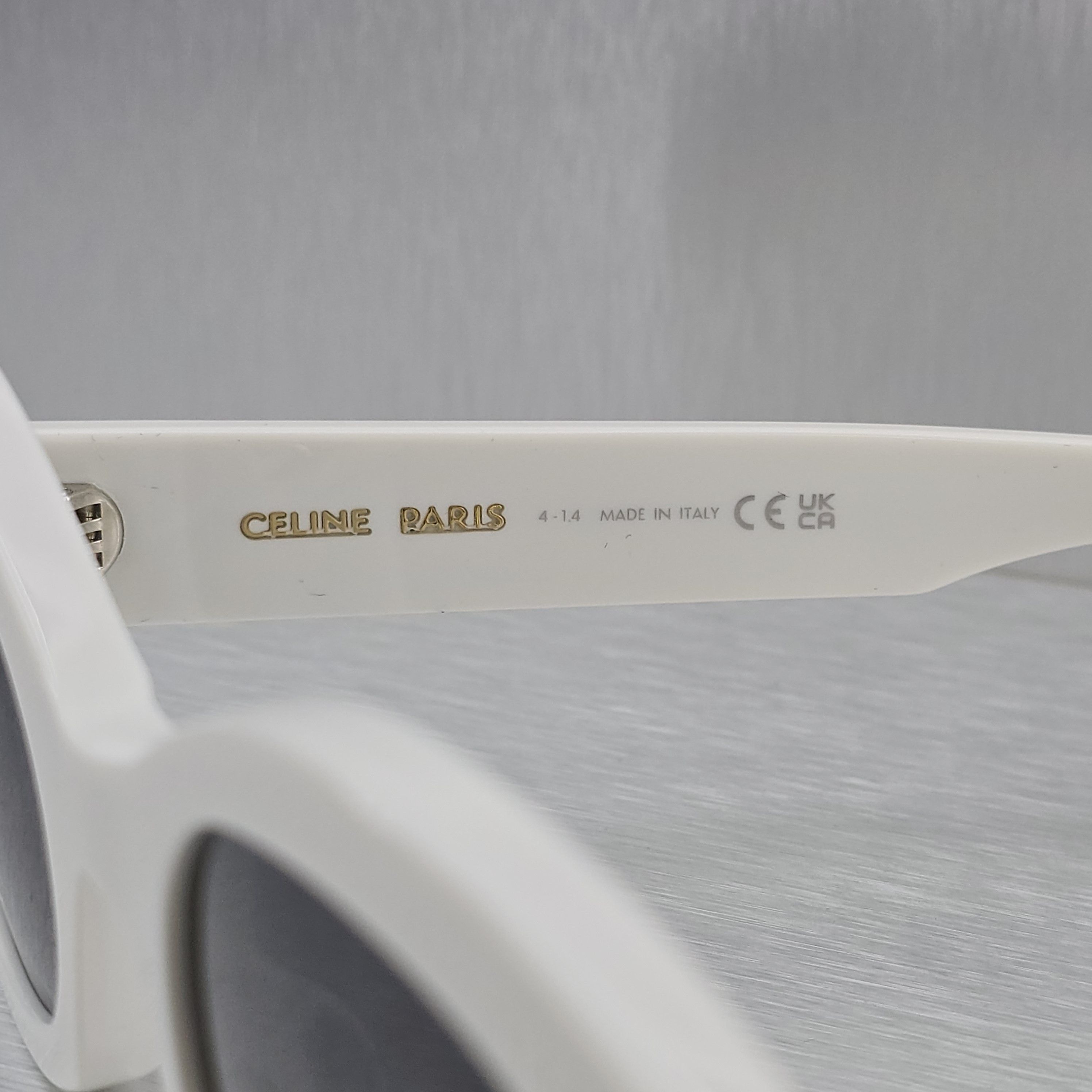 Celine CELINE Oval Sunglasses WHITE Size ONE SIZE - 7 Thumbnail