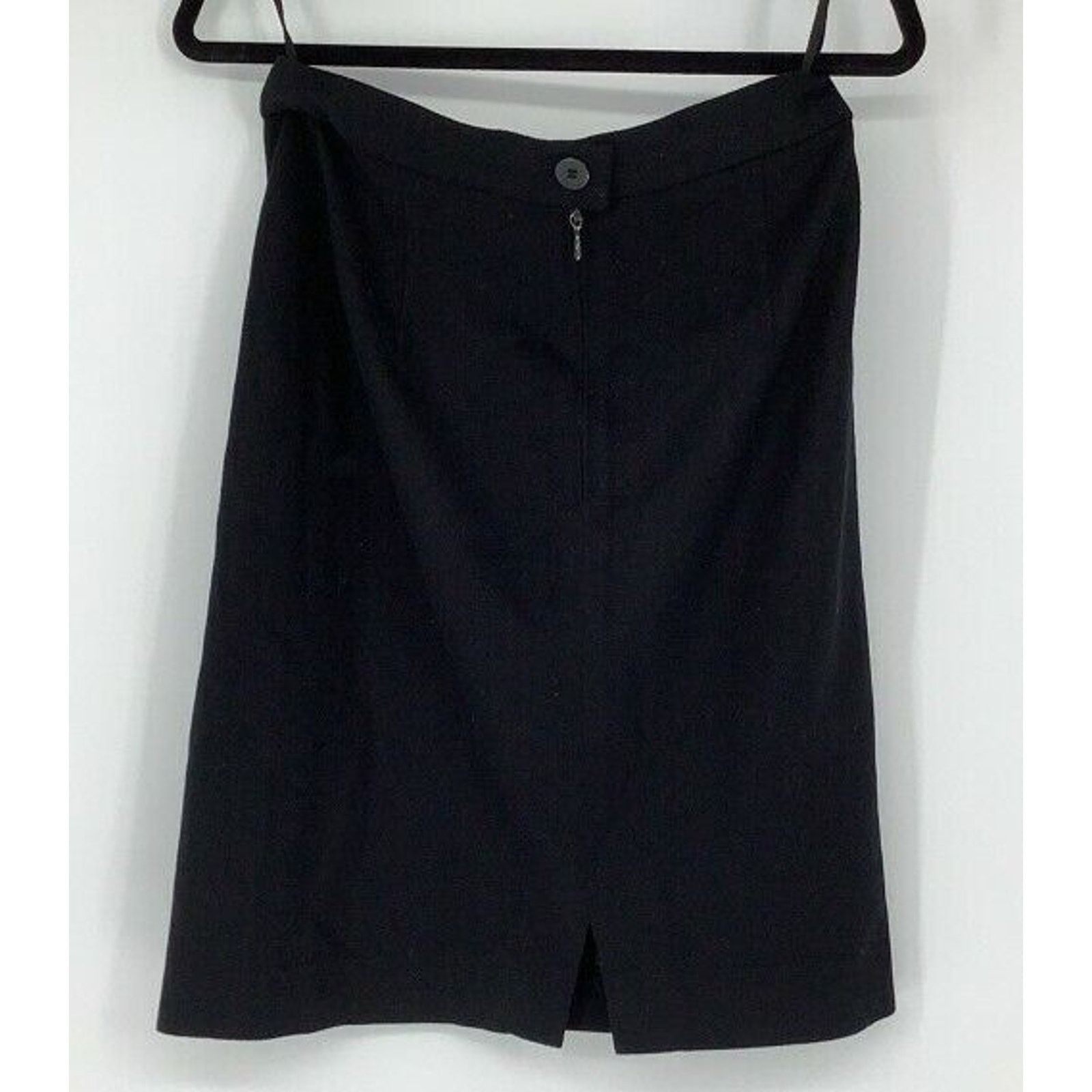 Louis Feraud Louis Féraud Black Pencil Germany Skirt Women US 10 Black Size 32" / US 10 / IT 46 - 2 Thumbnail