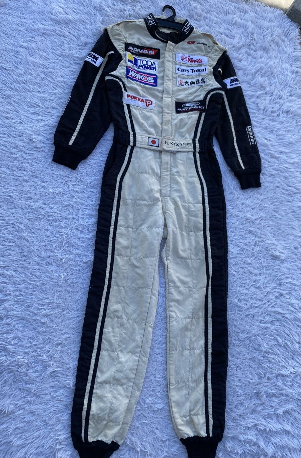 Racer Worldwide Rare Vintage Yokohama Coverall Racing Outfit Japan Size US S / EU 44-46 / 1 - 3 Thumbnail