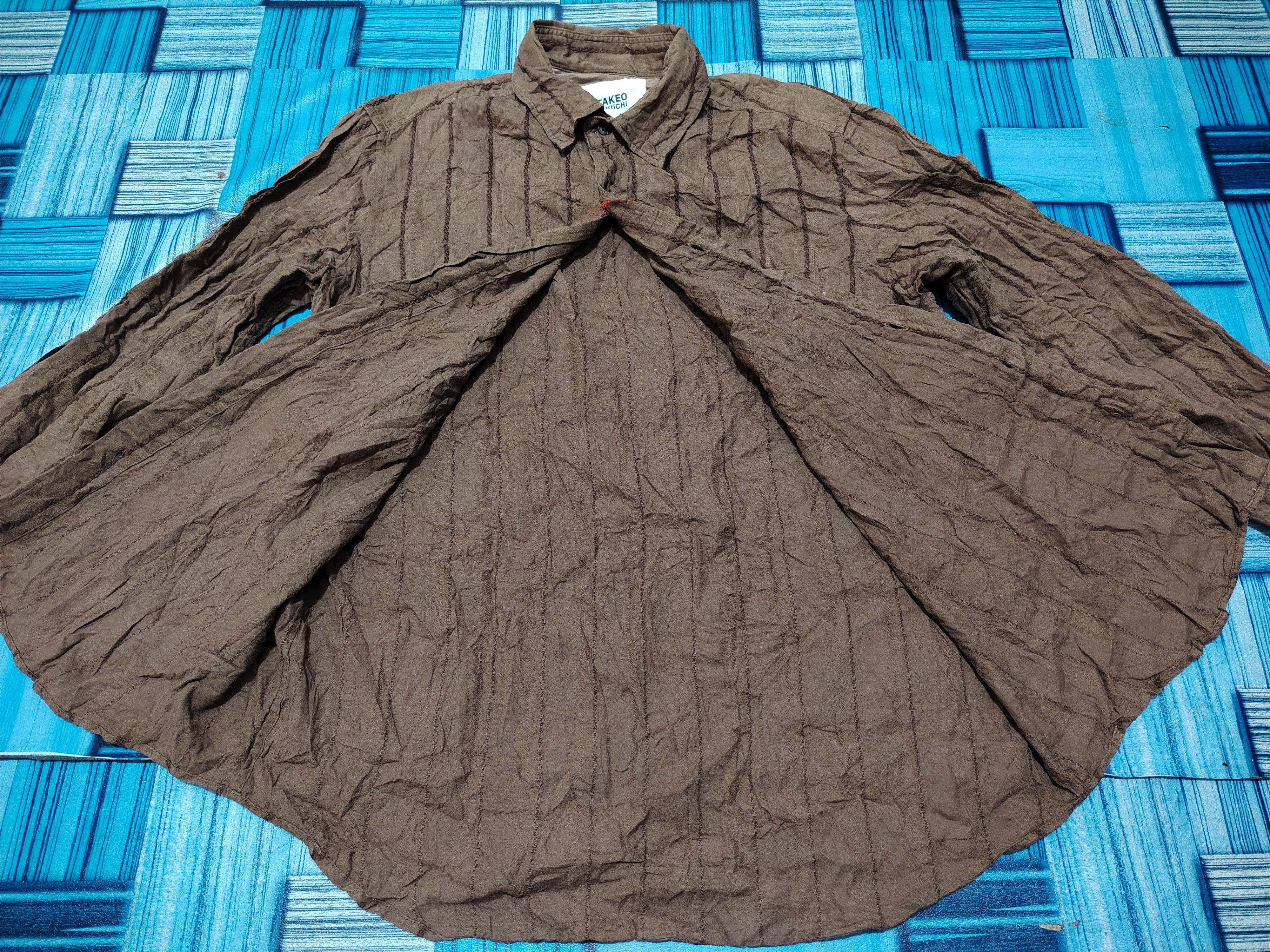 If Six Was Nine Japanese Takeo Kikuchi Shirt Button Up Embroidered Lining Size US M / EU 48-50 / 2 - 6 Thumbnail