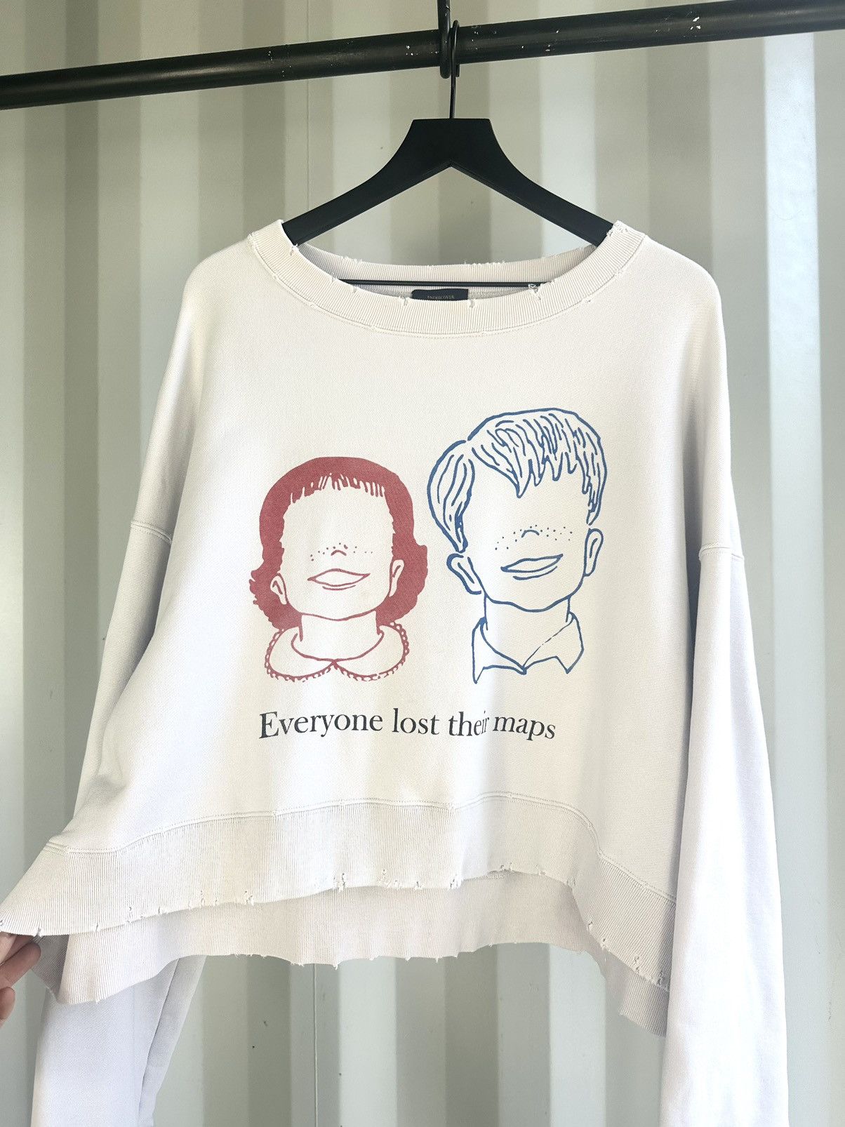 Undercover Everyone Has Lost Their Maps Sweatshirt ERD Grunge Size US M / EU 48-50 / 2 - 2 Thumbnail