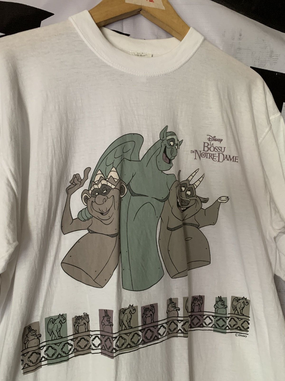 Disney RARE ITEM 🔥 Disney Vintage Le Bossu De Notre-Dame🔥 Size US L / EU 52-54 / 3 - 2 Thumbnail