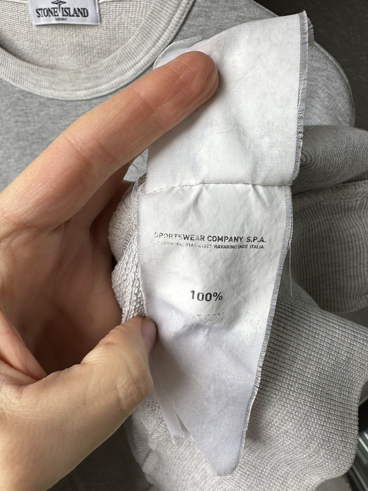 Stone Island Stone Island Sweatshirt Compass logo Size US M / EU 48-50 / 2 - 14 Thumbnail