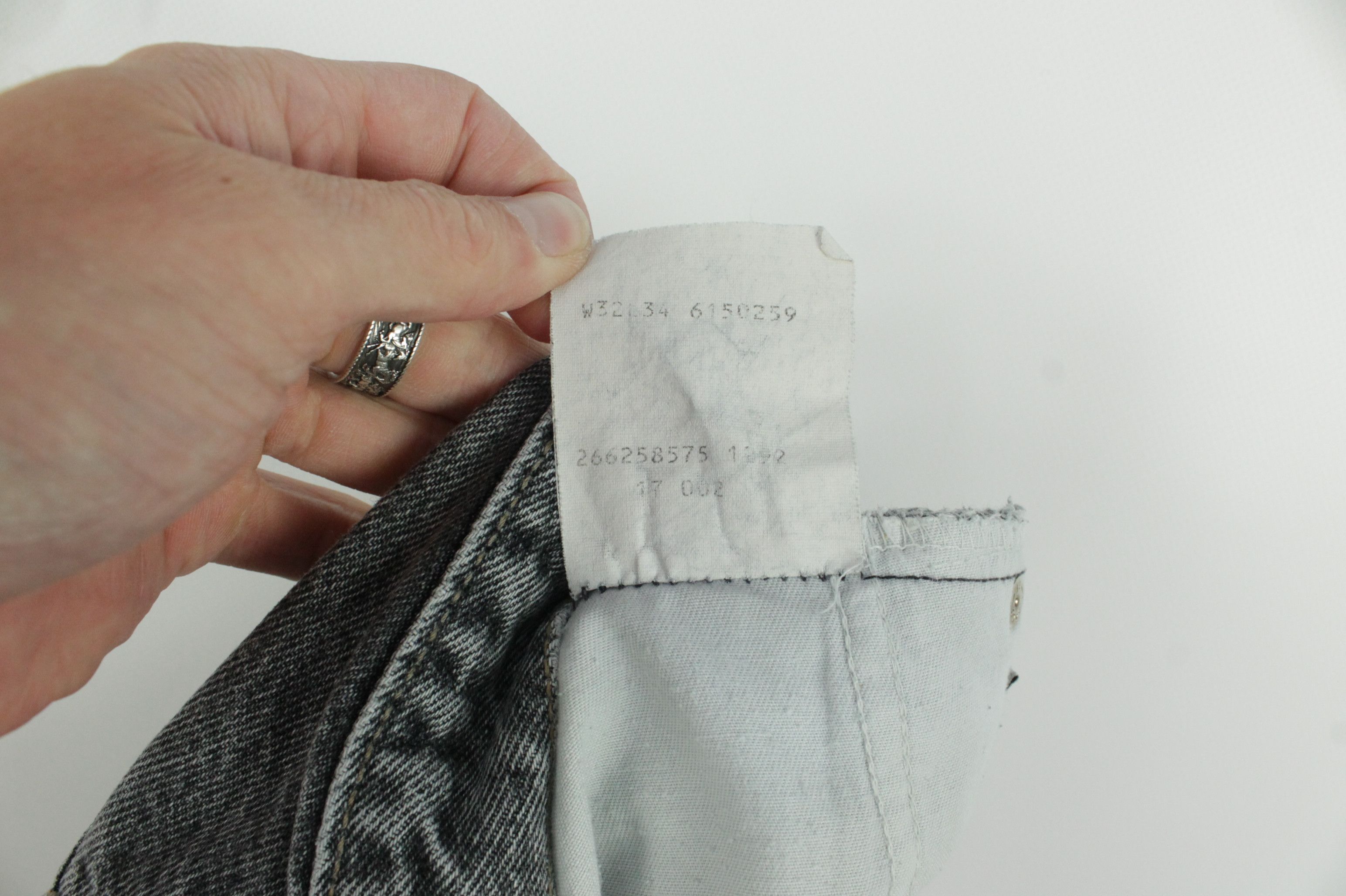 Levi's Vintage Levi's Style 615 Fit Guide Grey Denim Orange Tab Size US 32 / EU 48 - 9 Thumbnail