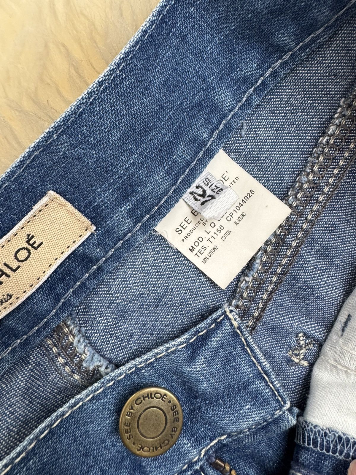 See by Chloe Vintage Jeans See by Chloe Size 27" / US 4 / IT 40 - 5 Thumbnail
