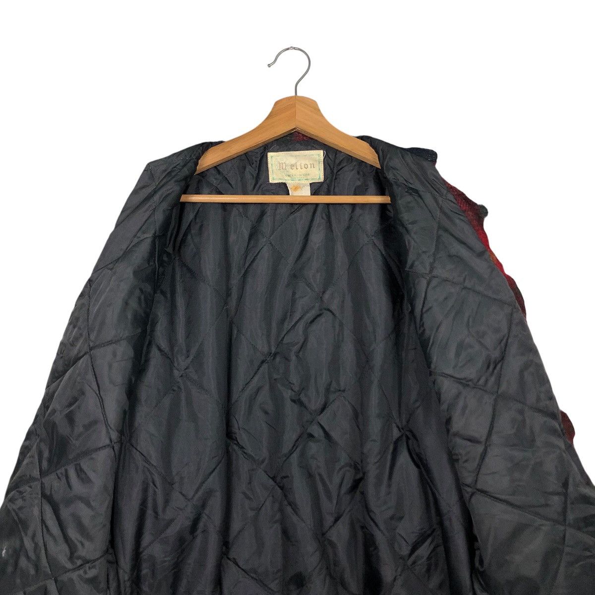 Vintage 📌Vintage Wool Work Jacket Melton Tartan Design Blanket Size US L / EU 52-54 / 3 - 18 Thumbnail