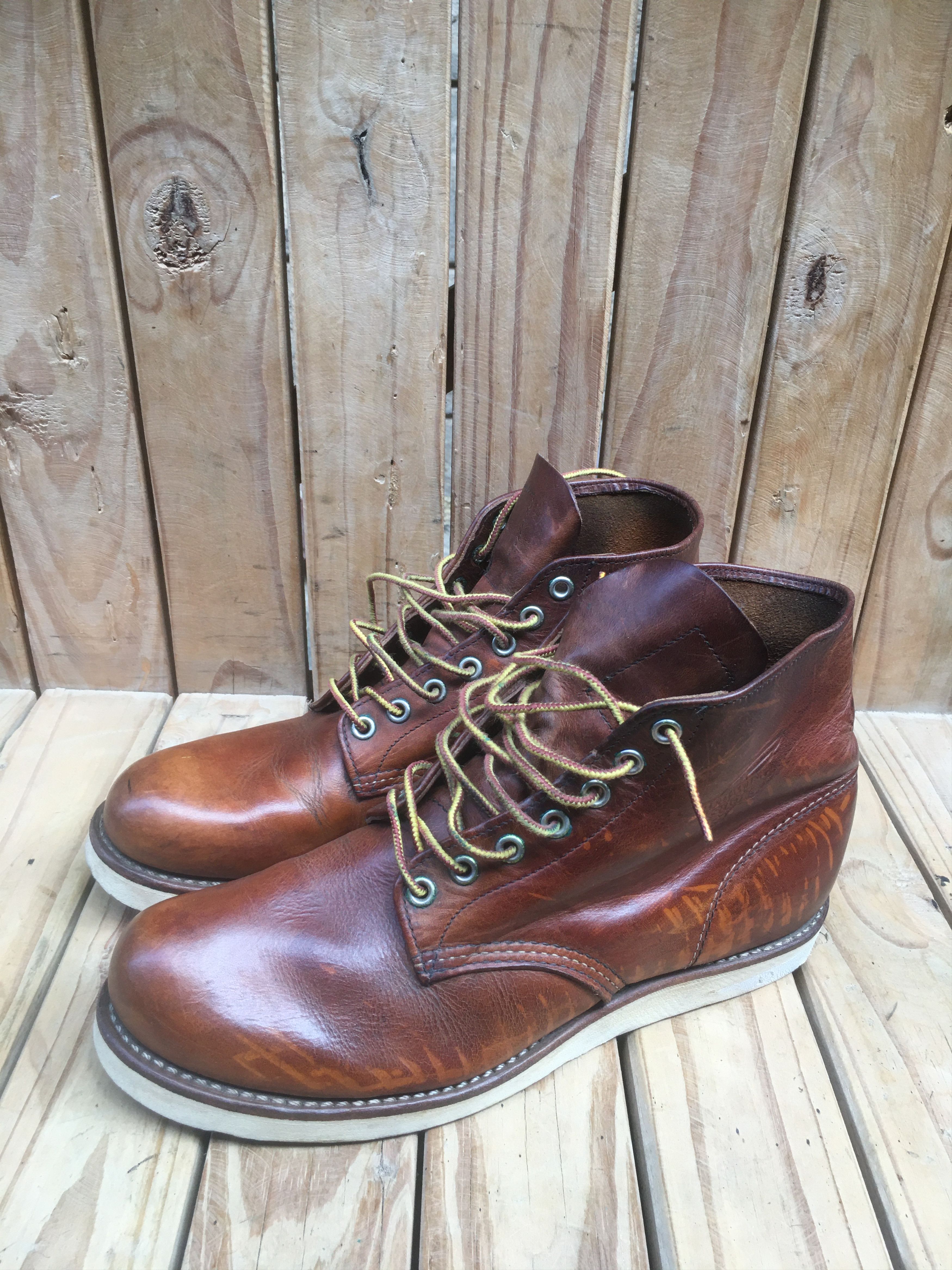 Red Wing Red Wing 9111 Chukka Brown leather boots EUR 41.5 UK 7.5 Size US 8.5 / EU 41-42 - 15 Thumbnail