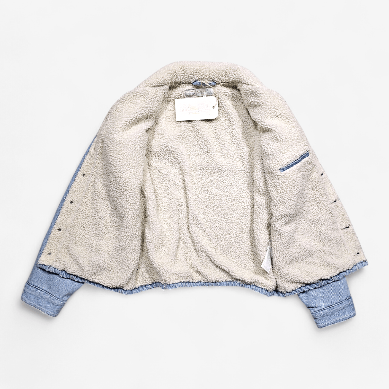 ERL × Levi's NWT Levi's x ERL Denim Sherpa Trucker Jacket Size L Size US L / EU 52-54 / 3 - 7 Thumbnail
