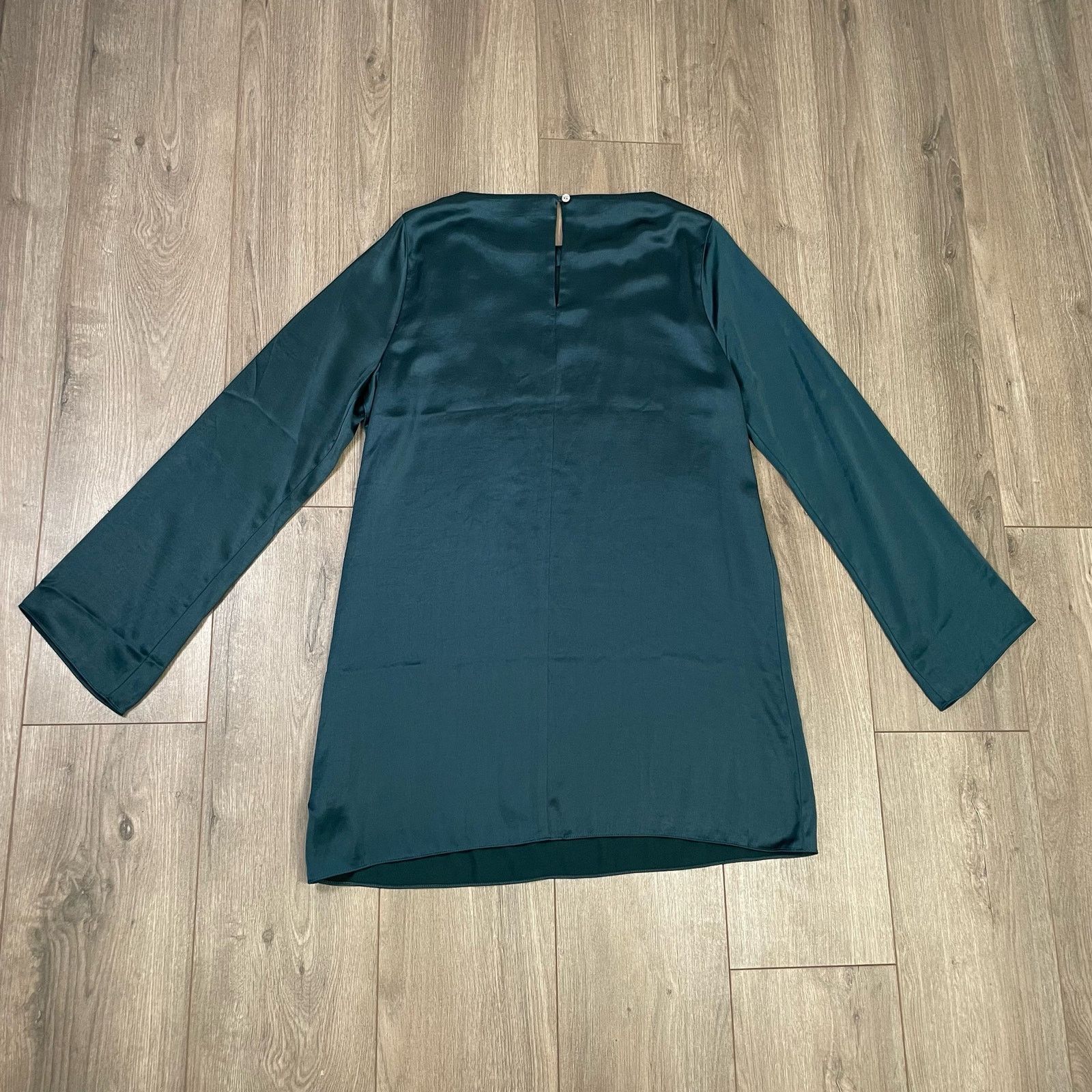 Madewell Madewell Satin Shift Chic Sleek Mini Dress US Women's XS Size XS / US 0-2 / IT 36-38 - 2 Thumbnail