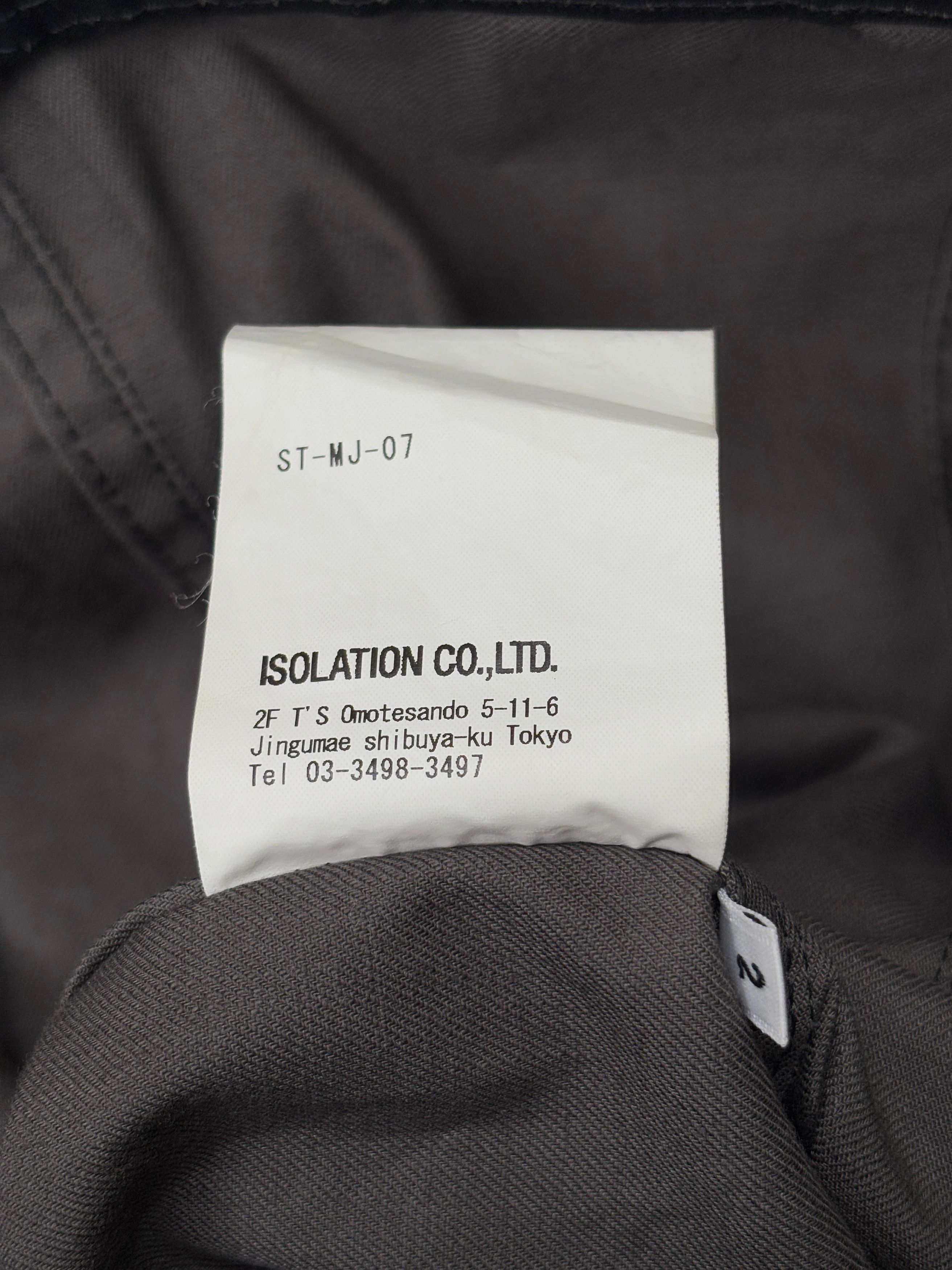 Japanese Brand Satoru Tanaka Coated Trucker Jacket Made In Japan Size US M / EU 48-50 / 2 - 9 Thumbnail