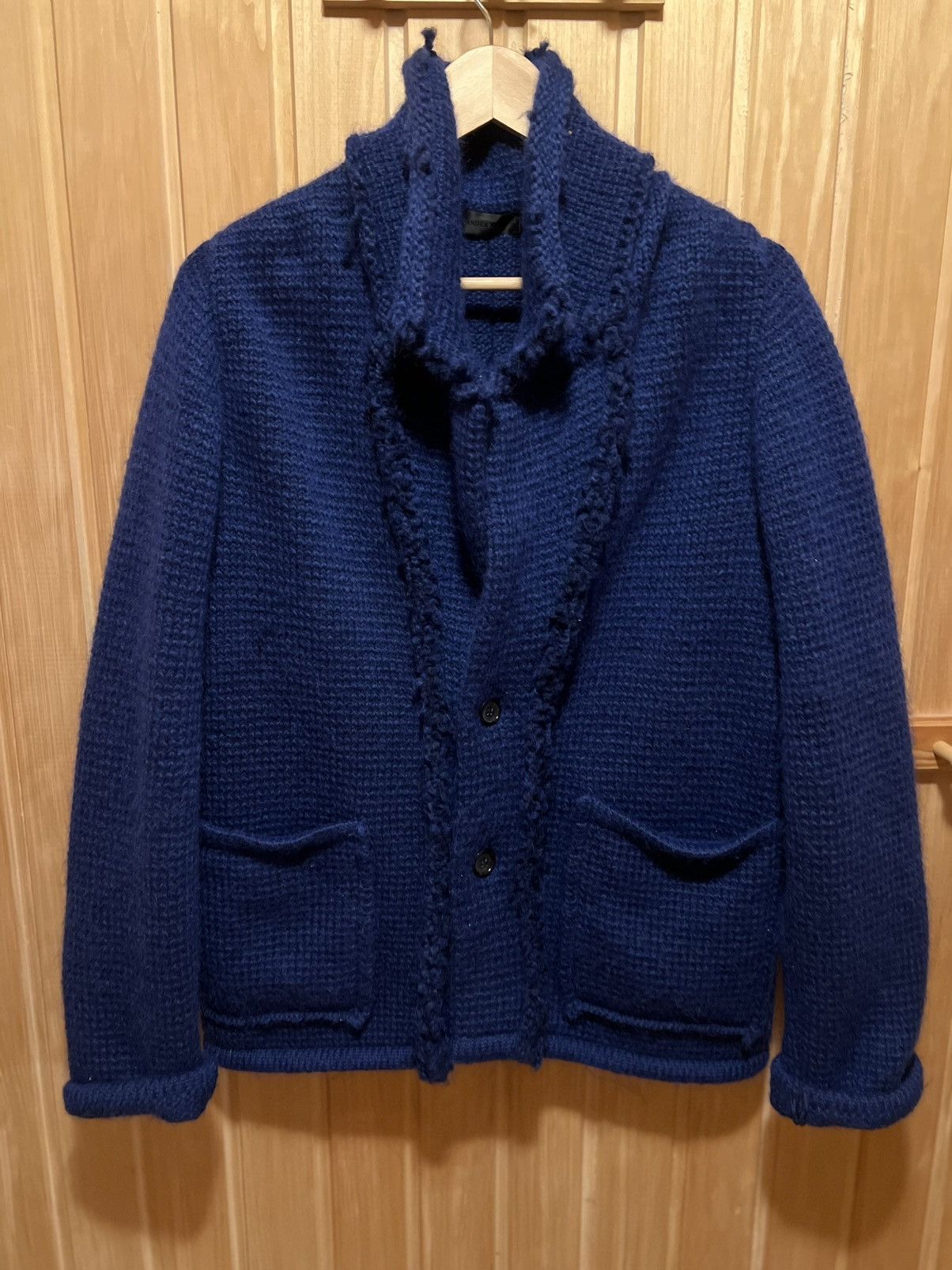 Knitwear coat