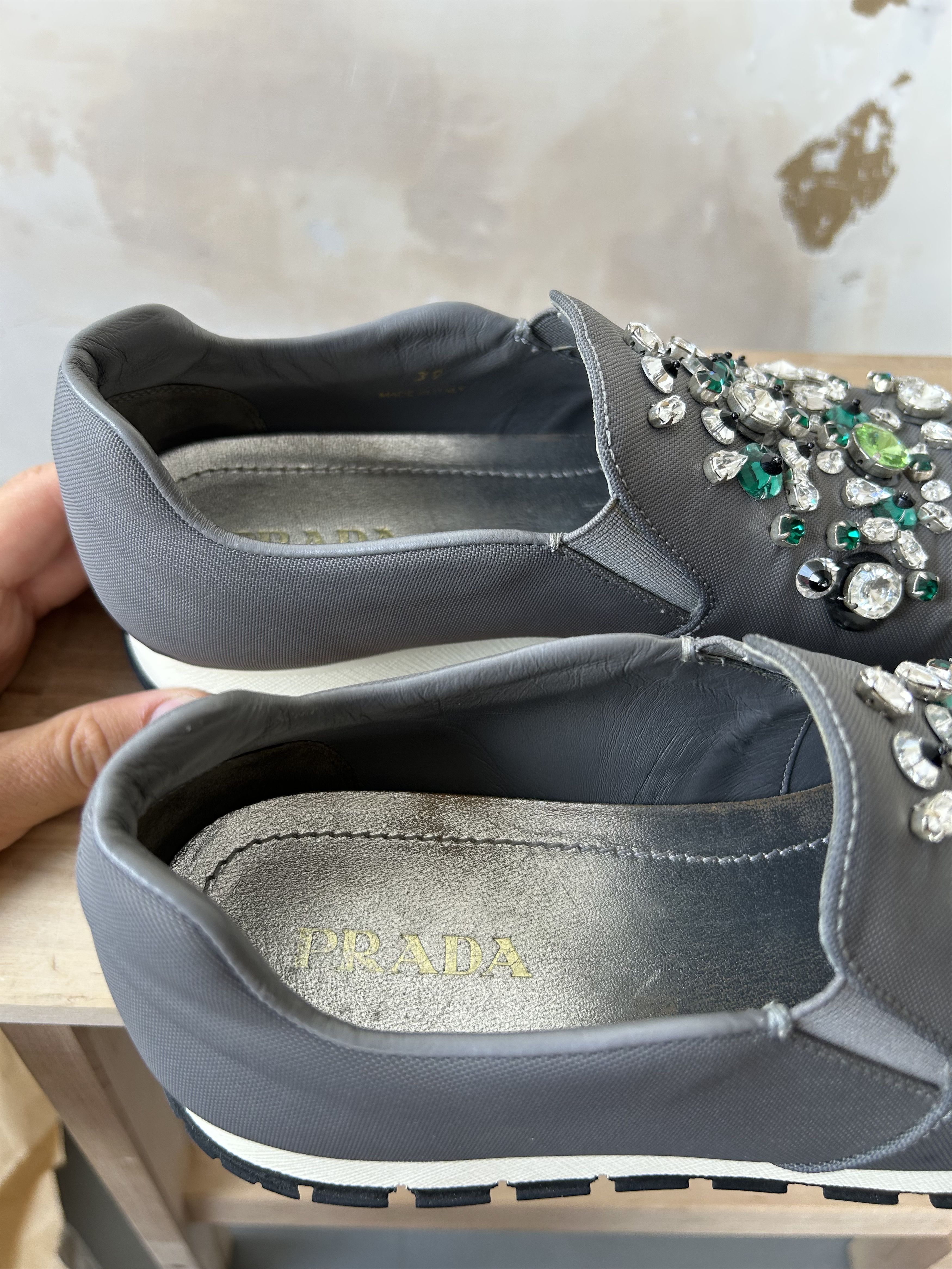 Prada 2000s Vintage Prada Sneakers Size US 9 / IT 39 - 6 Thumbnail