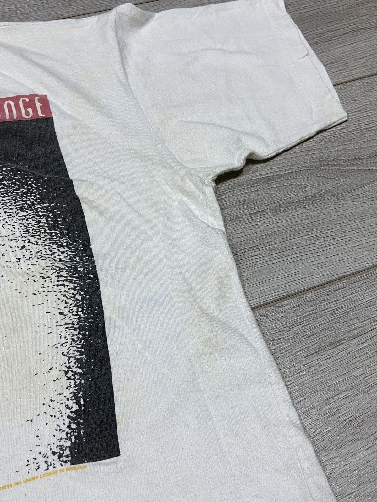 Vintage Rolling Stones 1995 voodoo lounge vintage big print t-shirt Size US L / EU 52-54 / 3 - 10 Thumbnail