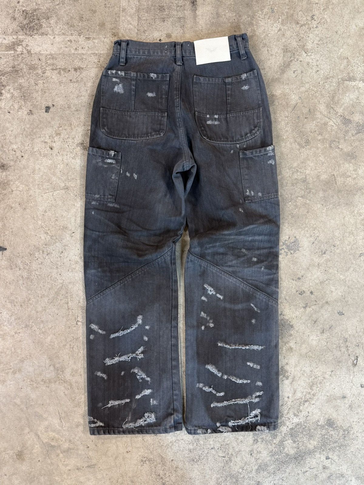ALEXANDER DIGENOVA Alexander Digenova Trashed Skater Underground Pants Size US 30 / EU 46 - 2 Thumbnail