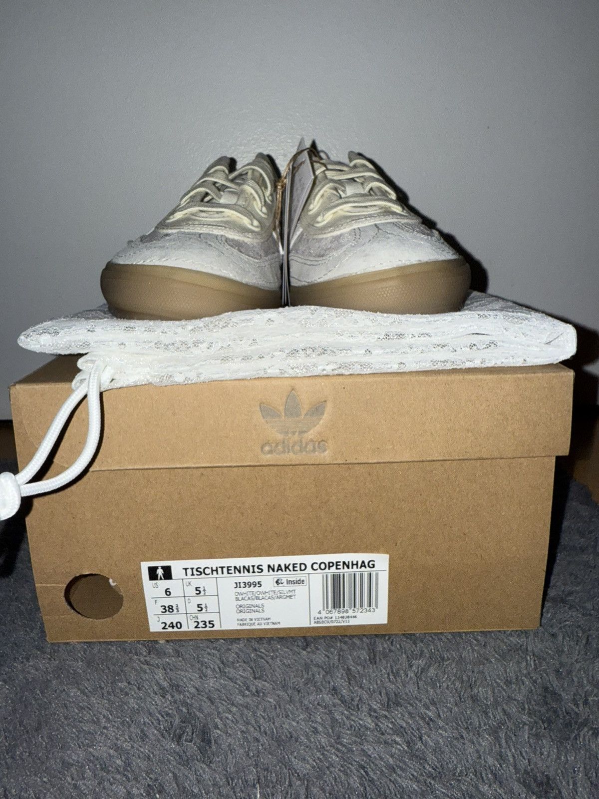 Adidas Adidas Tischtennis Naked Copenhagen Silvery Daisy Lace Pack Size US 6 / IT 36 - 11 Thumbnail