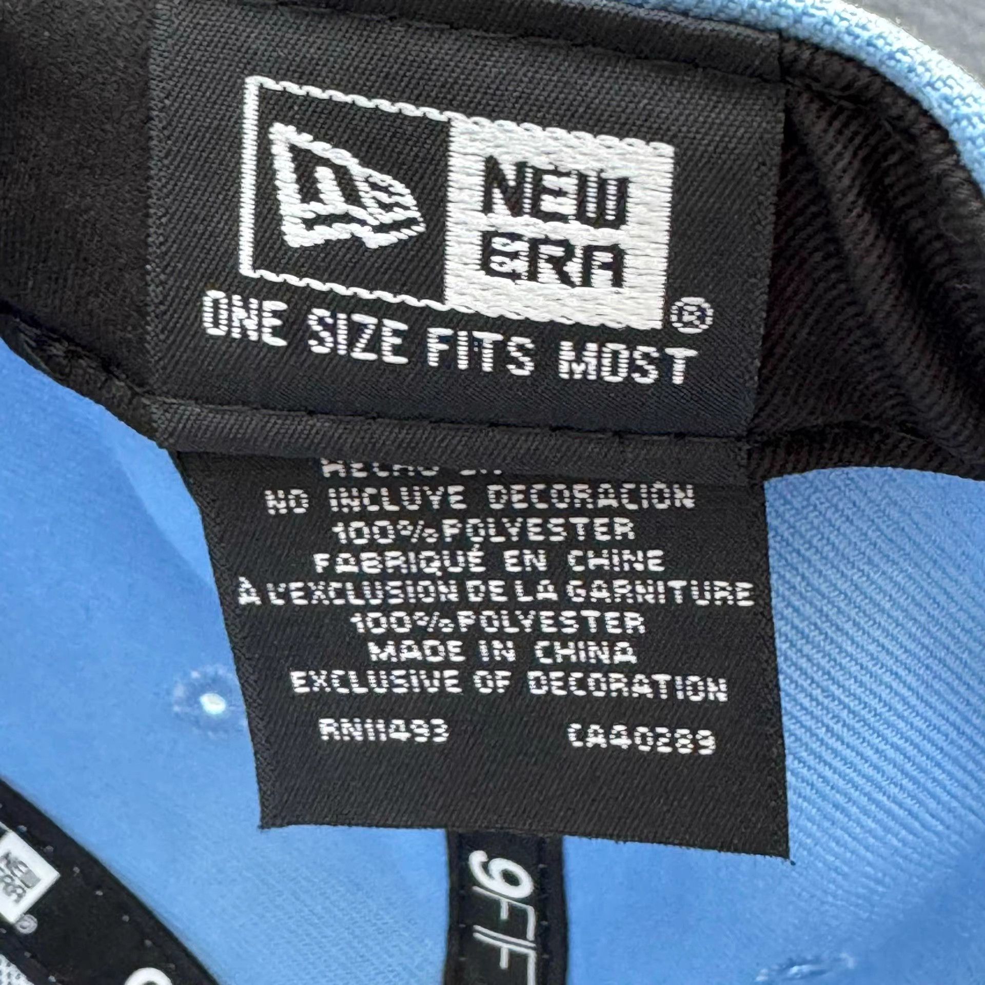 New Era New Era Baseball Cap Flat Brim Hat。 Q5 Size ONE SIZE - 3 Thumbnail