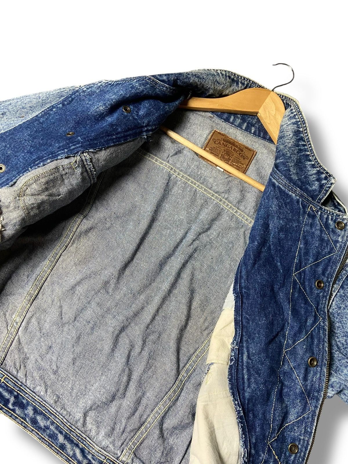 Japanese Brand CANGARCON Multi pocket Denim Jeans (160) Size US M / EU 48-50 / 2 - 2 Thumbnail