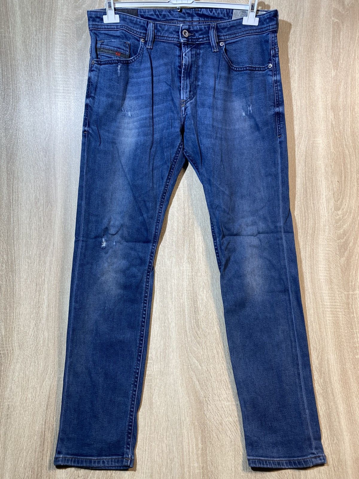 Designer × Diesel Diesel Thommer slim skinny stretch blue jeans size 33 Size US 33 - 1 Thumbnail