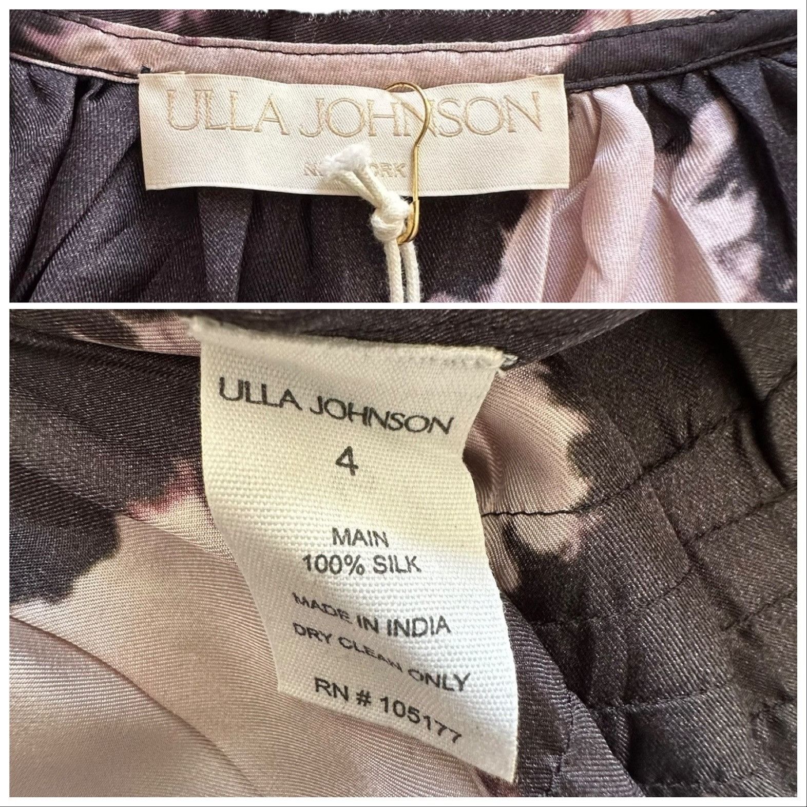 Ulla Johnson Ulla Johnson Emery tie-dye mini dress, Size 4, New with tag Size S / US 4 / IT 40 - 4 Thumbnail