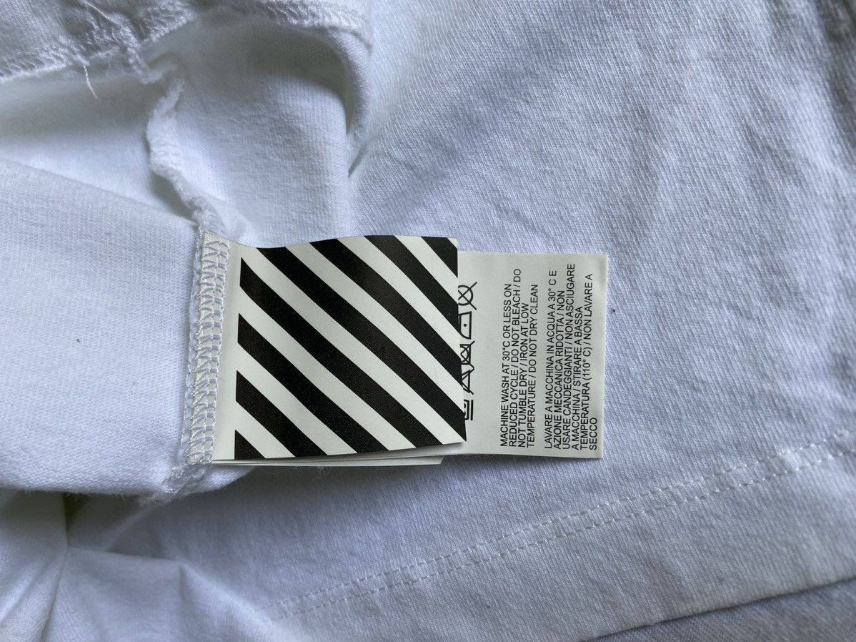 Off-White × Virgil Abloh Off-White Triangle Planet Oversized Blue/White Size US XS / EU 42 / 0 - 7 Thumbnail