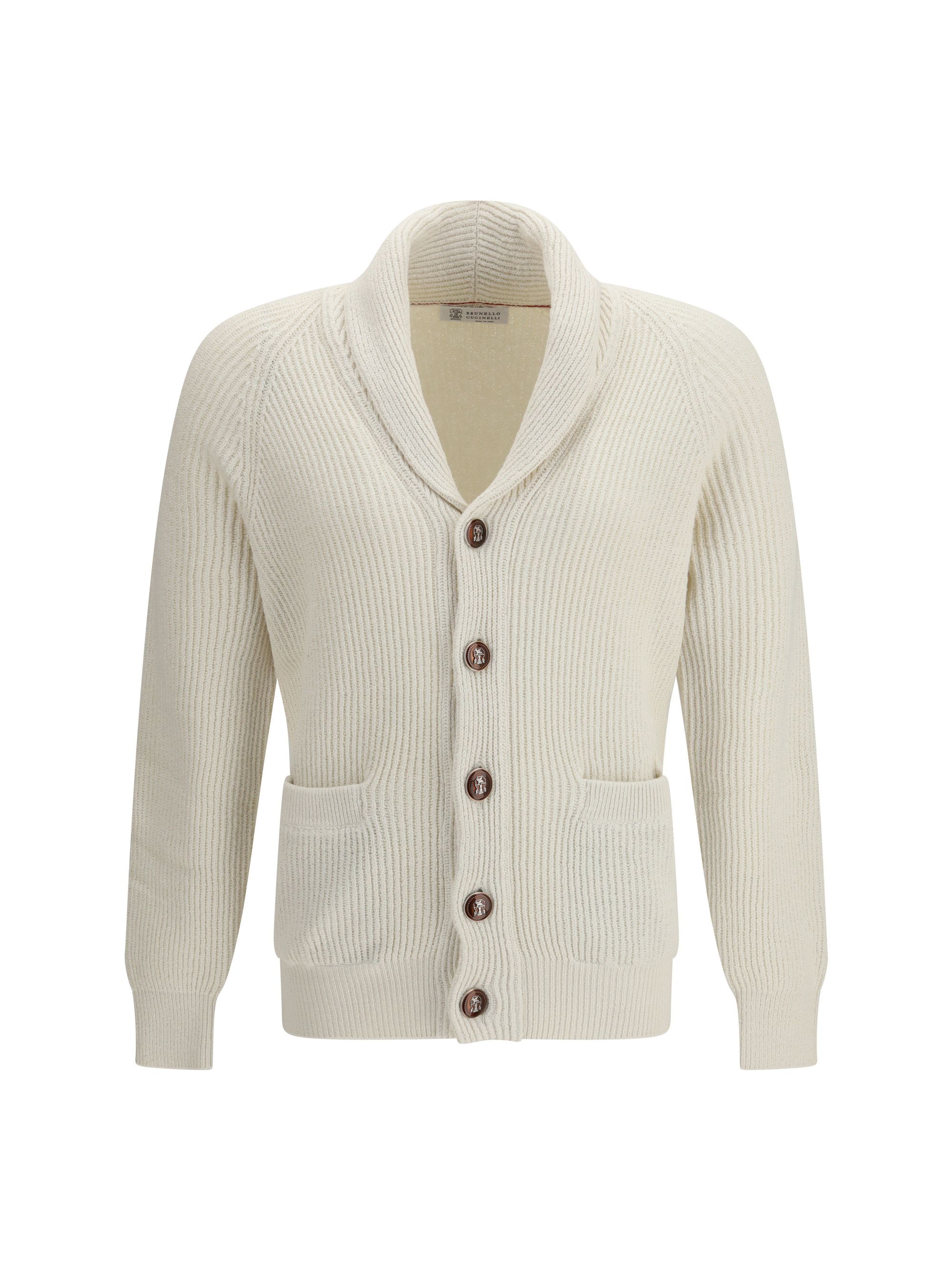 Brunello Cucinelli Ribbed Cardigan Size US L / EU 52-54 / 3 - 1 Thumbnail