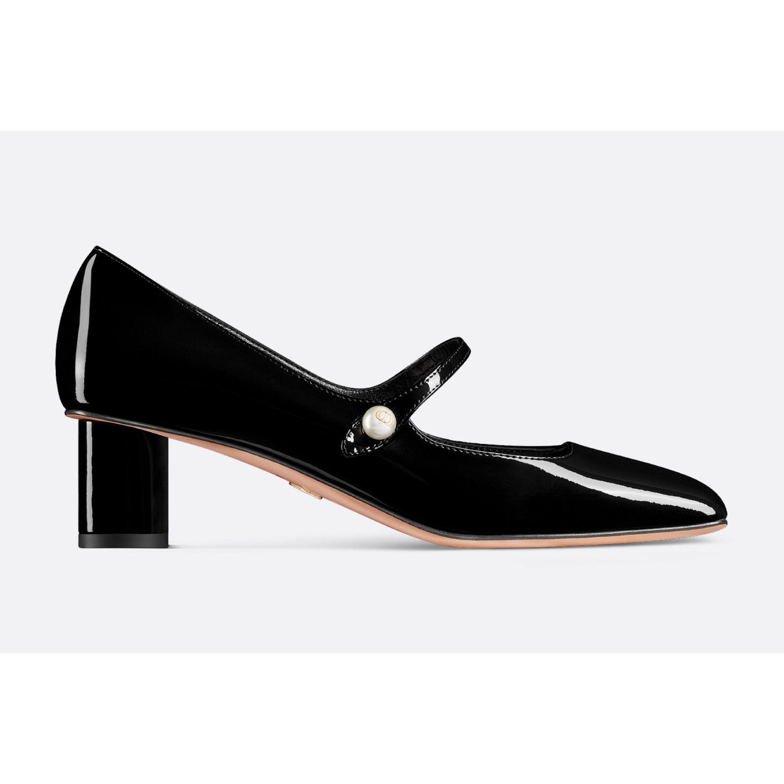 Dior Christian Dior Jolie Black Patent Maryjane Pearl Pump 39.5 Size US 9.5 / IT 39.5 - 1 Thumbnail